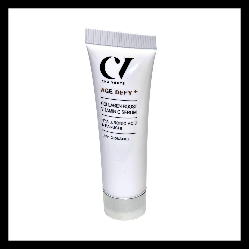 Green People Age Defy+ Collagen Boost Vitamin C Serum 0.35 fl.oz. 10 ml. Travel